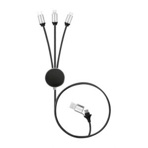 Longman C — 3-in-1 Light up Logo Charging Cable