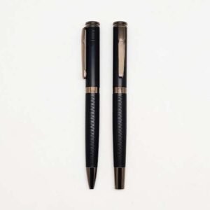 Gaiety Penset — A Metal Roller Pen with Matching Metal Ball Pen