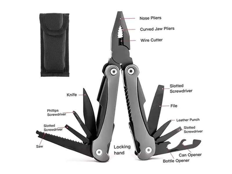 Stuttgard — 14-in-1 Compact Multitool Kit - Image 2