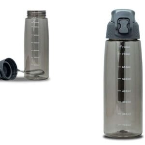 Stubby — Smokey Grey BPA-Free Sports Water Bottle