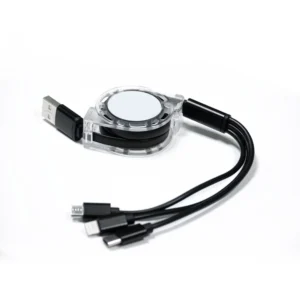 Youx | 11362BK 3 in 1 Charging Cable Black