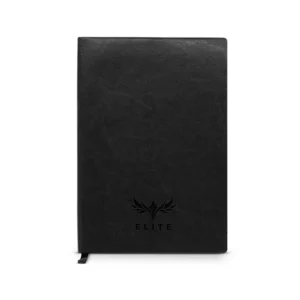 Gizire | 11467BK PU Leather Notebook Black