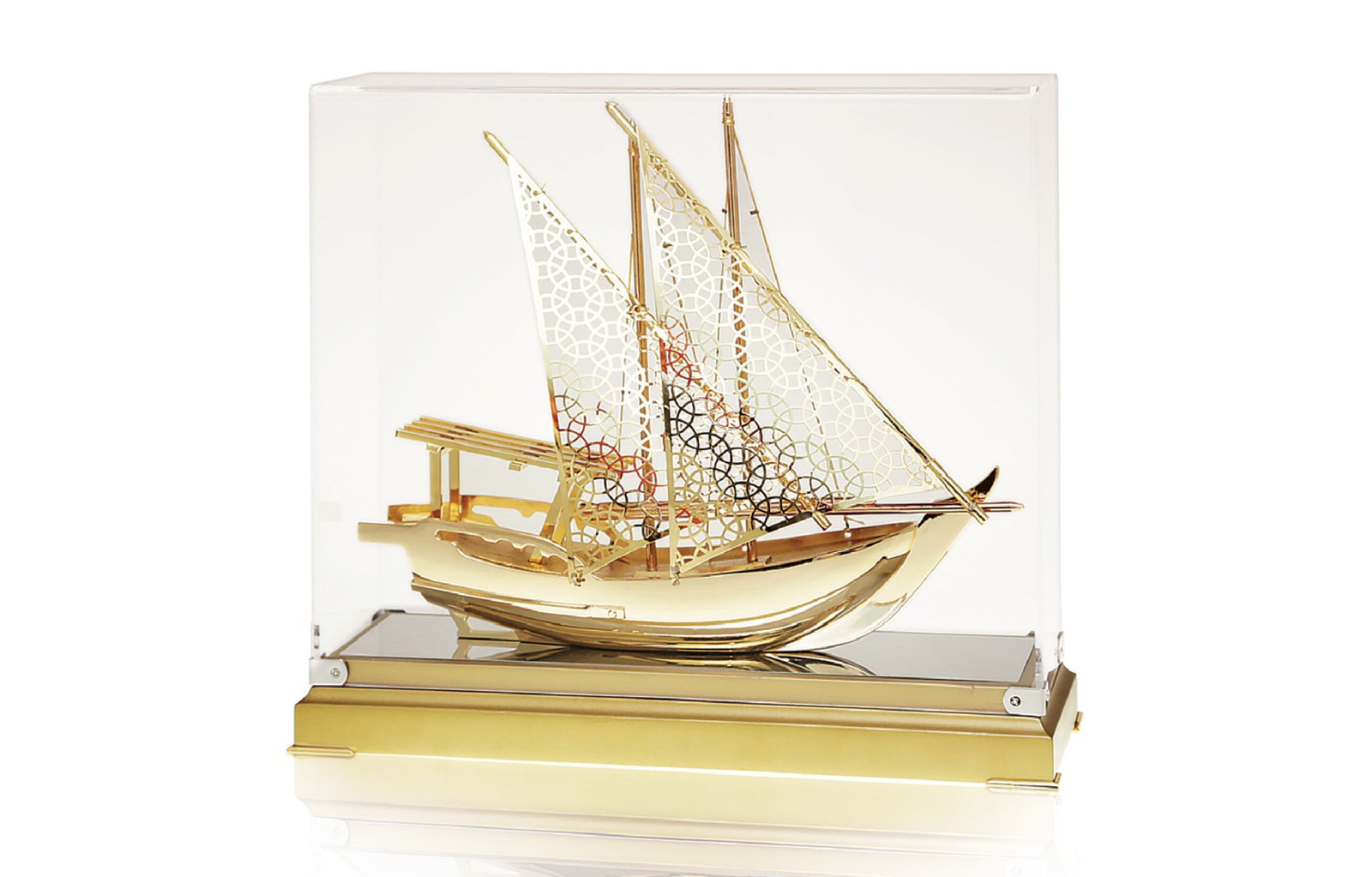 Gold Traditional Boat (Large) BG1528L