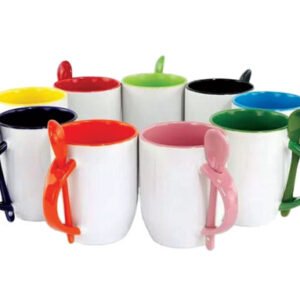 Colorful Mugs with Spoon CMG02