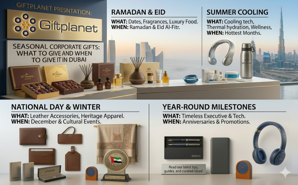 Seasonal Corporate Gifts What to Give and When to Give It in Dubai