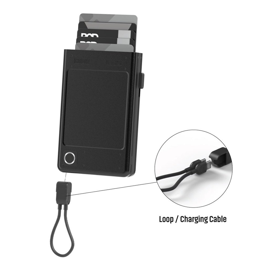 AREZZO - @memorii 5000mAh 3-in-1 Card Holder Powerbank - Image 4