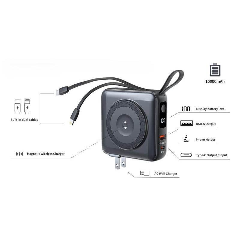 FUSION - @memorii 6-in-1 10000mAh Universal Powerbank & Charger - Image 2