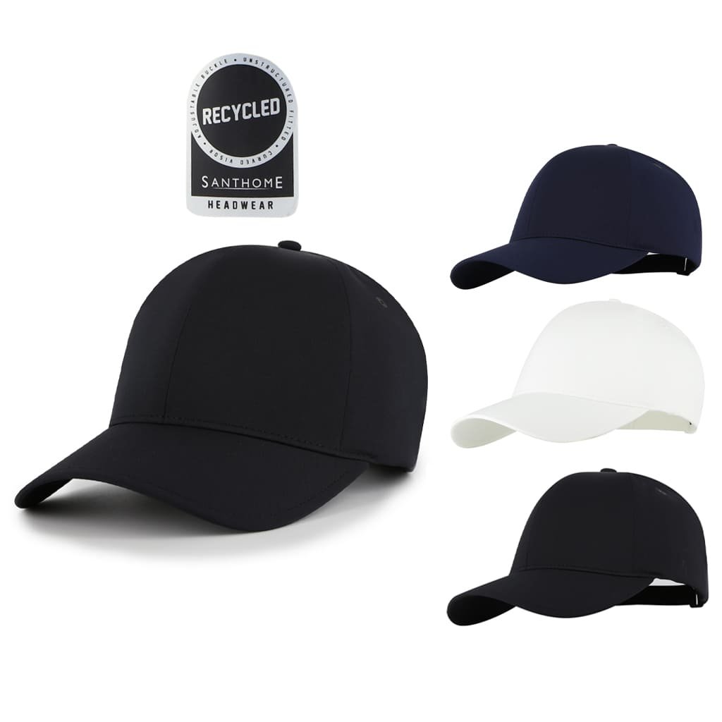 PEAK - Santhome® DryNCool® Advanced Seamless 6-Panel Cap - Navy Blue - Image 2