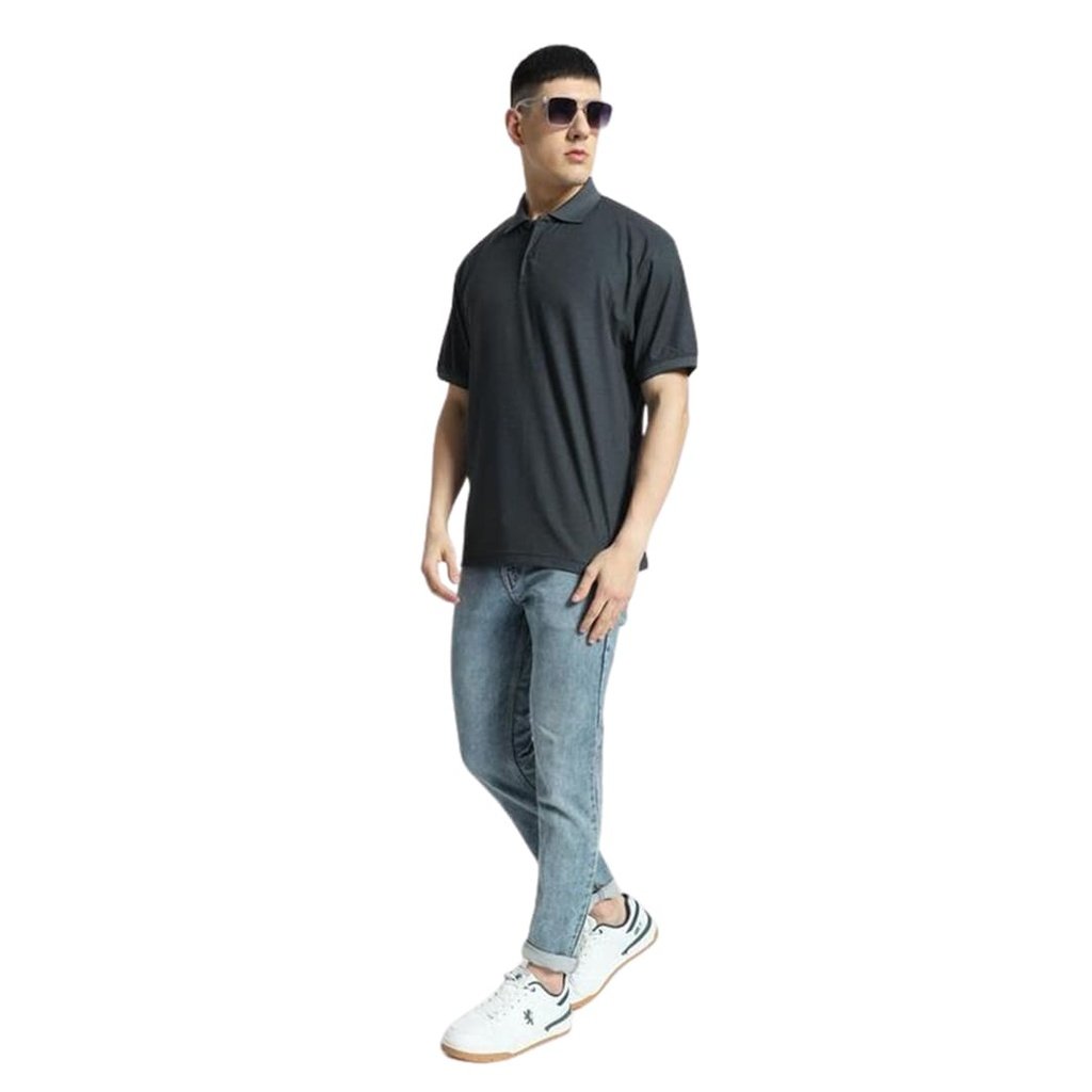 Santhome COMO - Premium Texture Knit Polo Shirt - Image 4