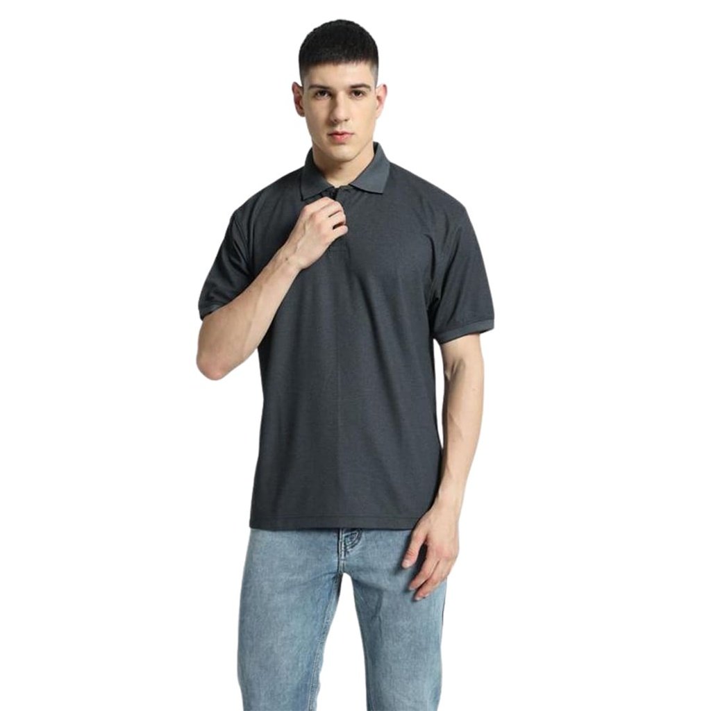 Santhome COMO - Premium Texture Knit Polo Shirt - Image 3