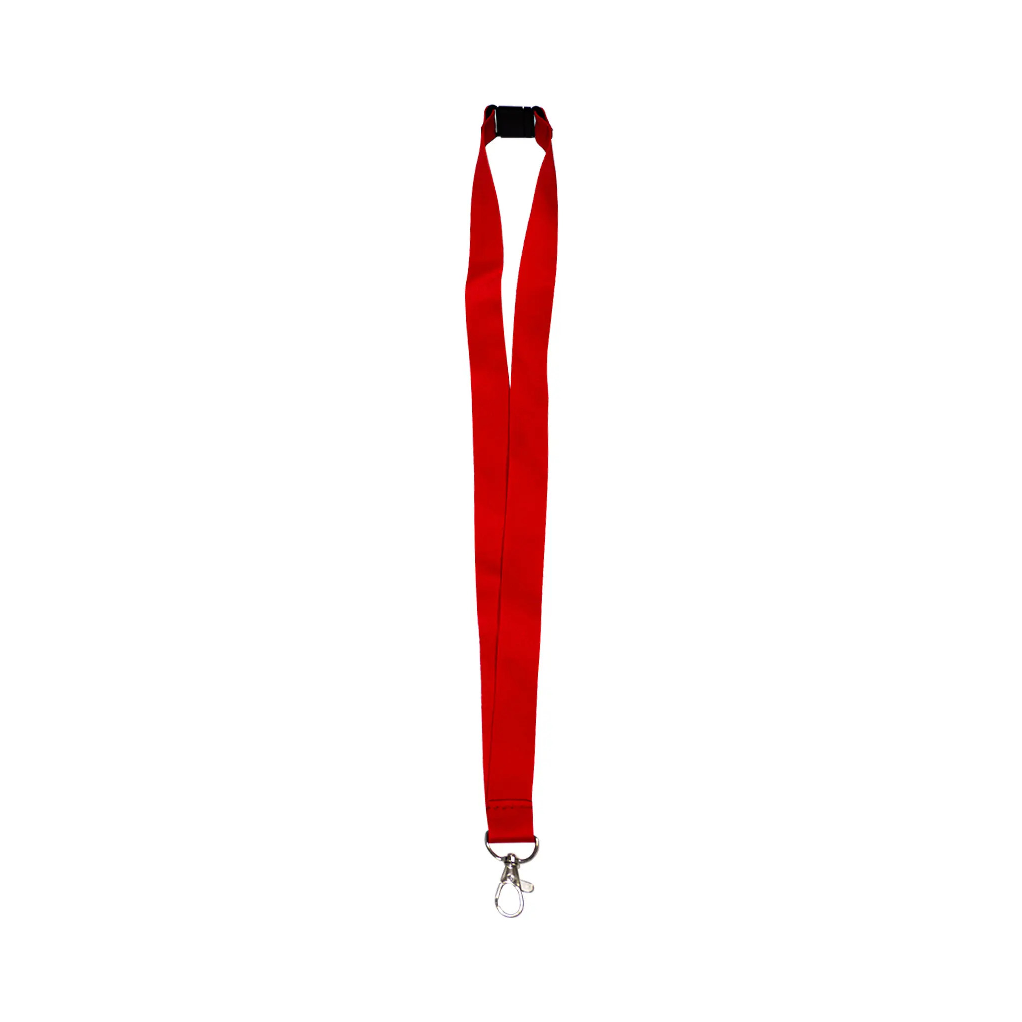 Broxa | 11136RD Lanyard with safety Clip and Metal Hook Red