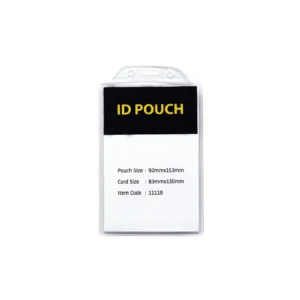 Sifro | 11119 PVC ID pouch 83x130mm
