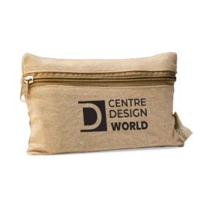 Splatz | 11501 Recycled Cotton Pouch with front zipper