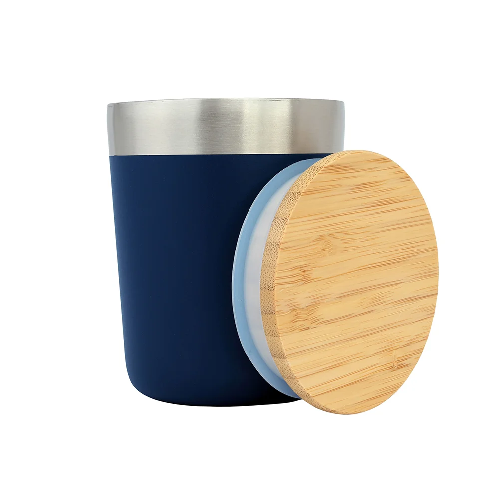 Coffee Tumbler Gusto Navy Blue-300ml - Image 5