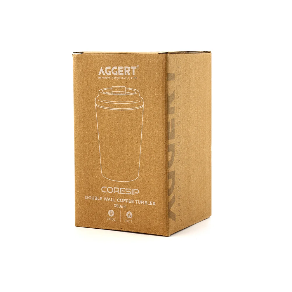 AGGERT Travel Coffee Mug CoreSip - Navy Blue 340ml - Image 2