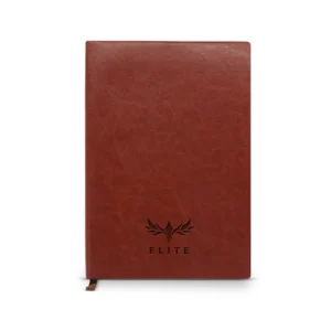 Gizire | 11467BR PU Leather Notebook Brown