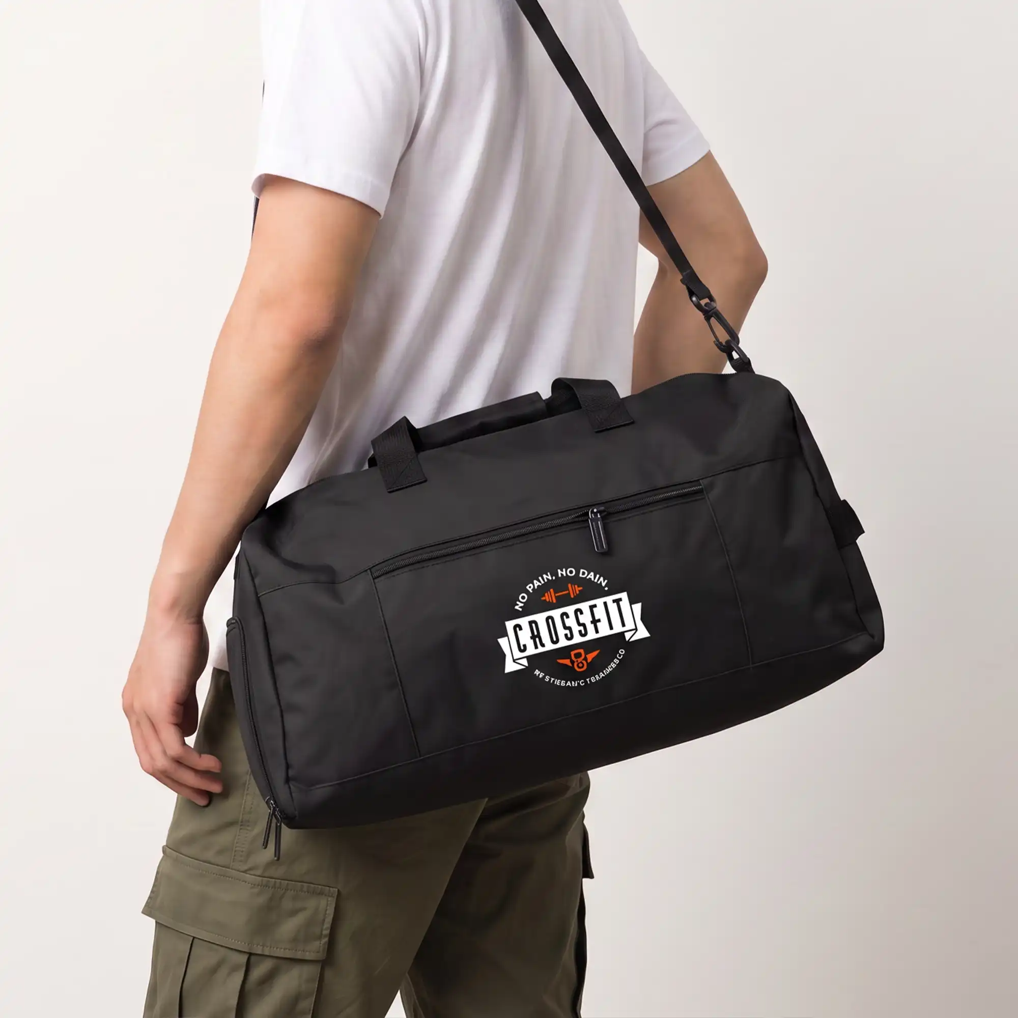 Nexot | 11478BK Duffle Sports Bag Black