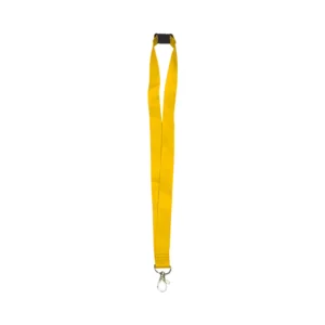 Broxa | 11136YL Lanyard with safety Clip and Metal Hook Yellow