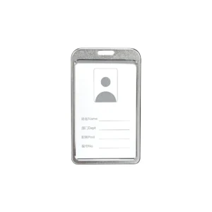 GETX | 11321V Aluminum ID Card Holder Vertical