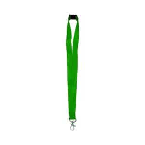 Broxa | 11136GN Lanyard with safety Clip and Metal Hook Green