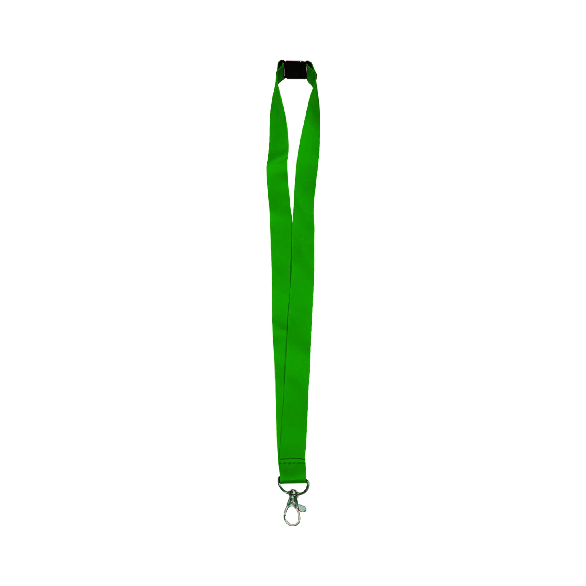 Broxa | 11136GN Lanyard with safety Clip and Metal Hook Green