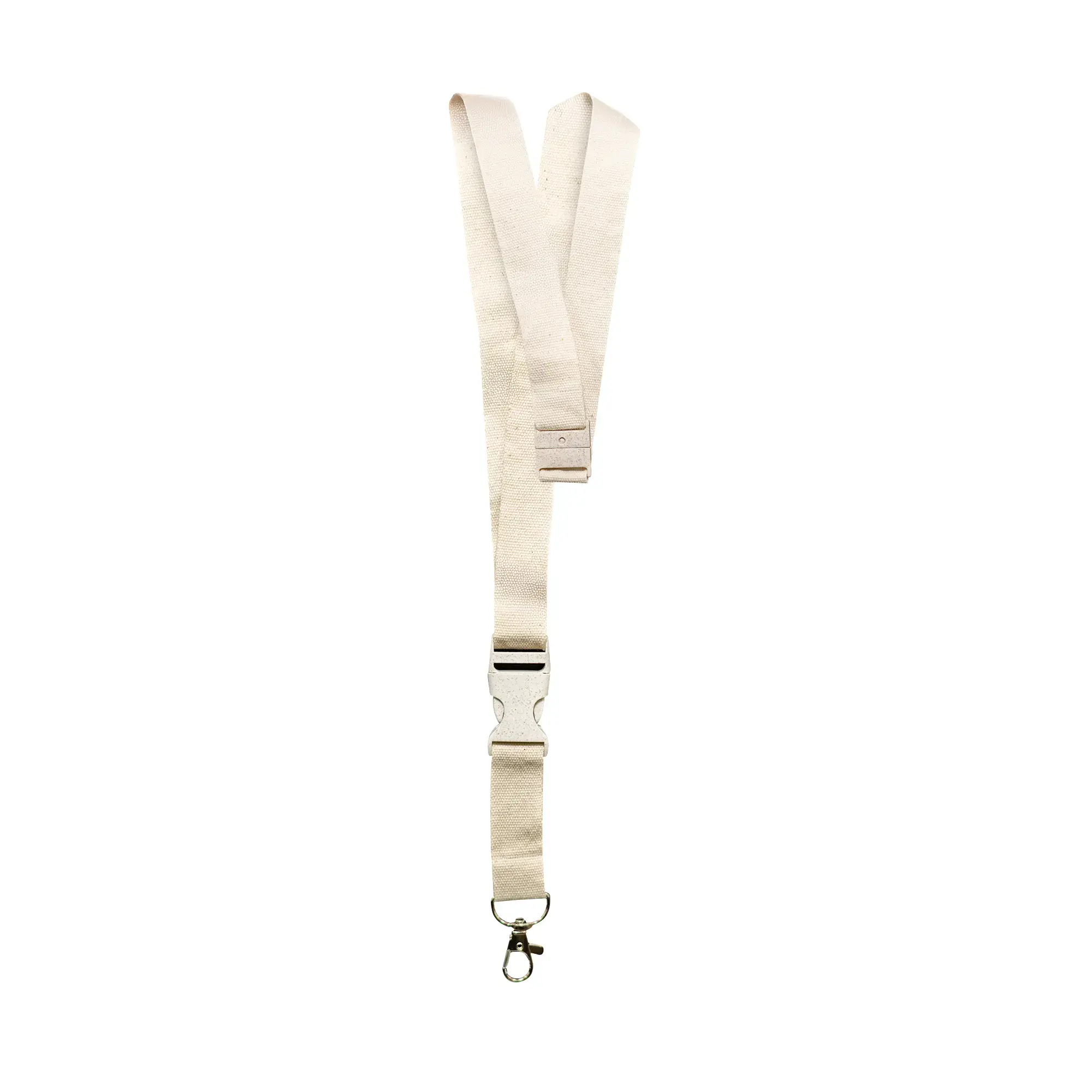 Lecre | 11620 Organic Cotton Lanyards with wheat straw hook and safety clip - Image 4