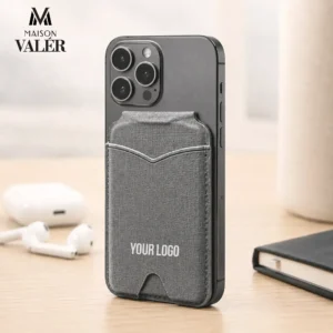 MAGFOLD | 11656GR Maison Valer Magnetic Foldable Wallet and Card Holder Gray