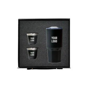 BrewCraft Trio | GS-131BK BrewCraft Trio Drinkware Corporate Gift Set Black