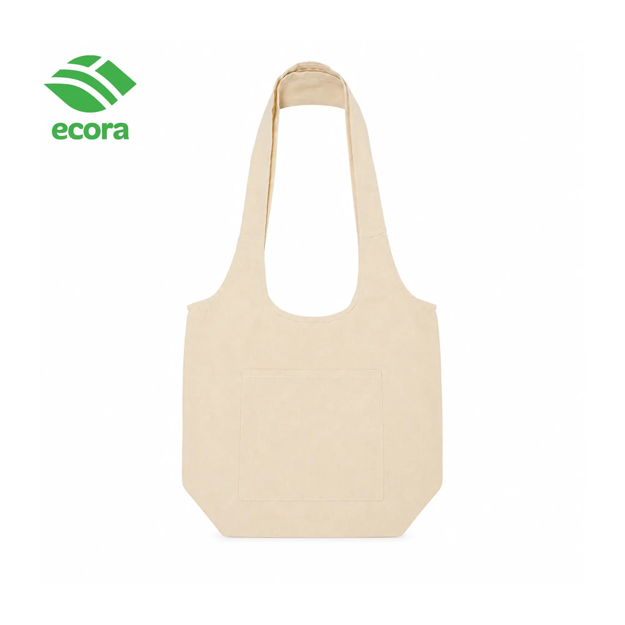 Toto | 11667NR Ecora Canvas Shoulder Tote Bag with 13 cm Gusset — 220 GSM Natural - Image 3