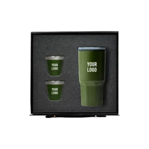 BrewCraft Trio | GS-131GN BrewCraft Trio Drinkware Corporate Gift Set Green