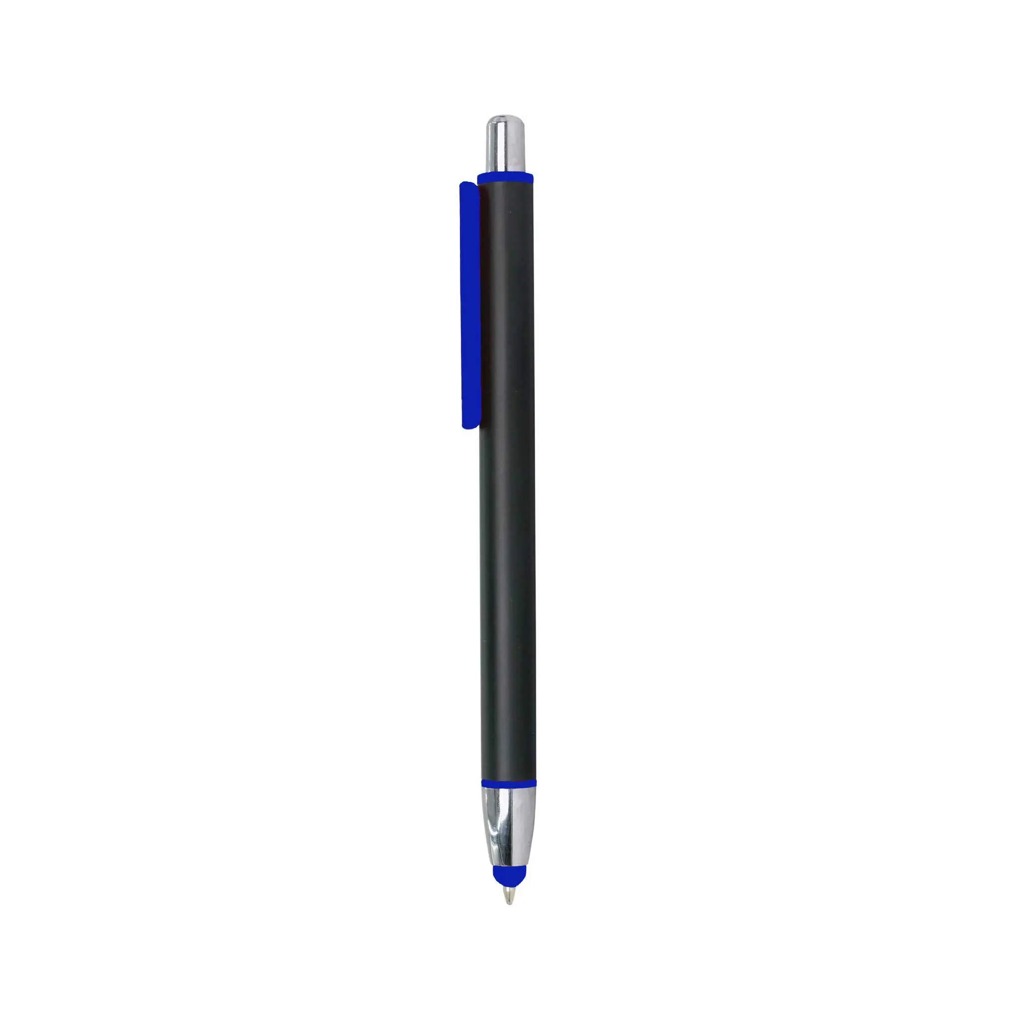 Nynox | 11318BL Black Metal Pen With Color Stylus And Clip Blue - Image 5