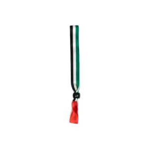 UAERWB | 11269 UAE Flag Ribbon Wristband