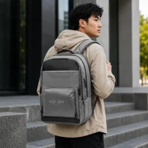 ARX-GR | 11631GR Executive Laptop Backpack – Gray