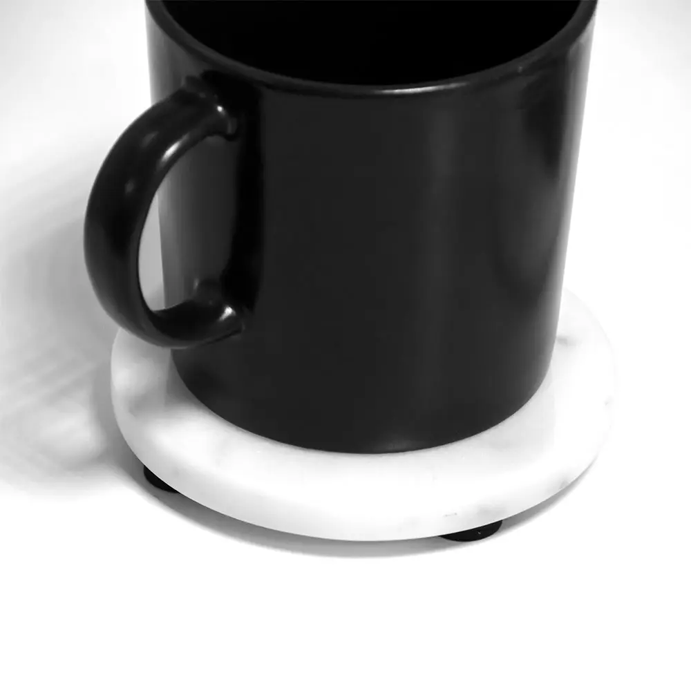 MarbLux | 11559 Round Marble Coaster - Image 3