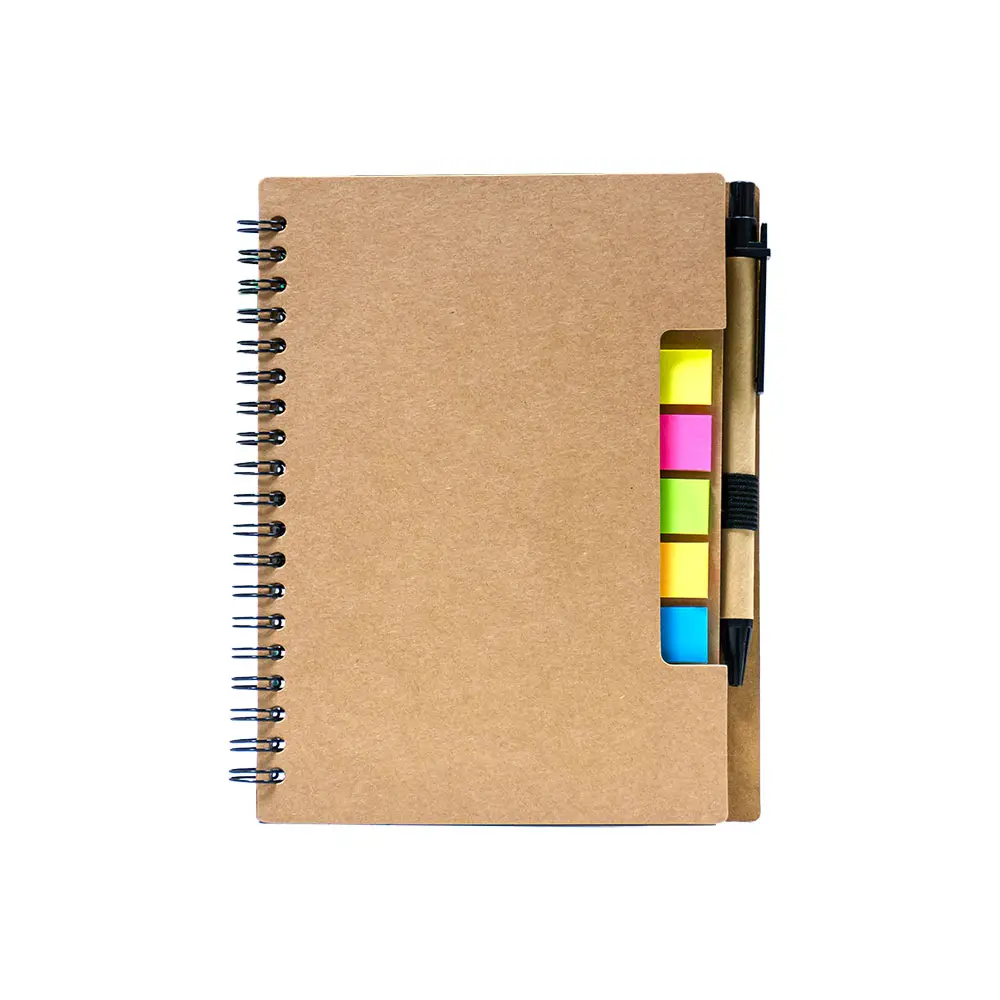Craftiq | 11566 A5 notebook with a pen and sticky notes - Image 6