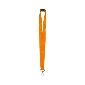 Broxa | 11136OR Lanyard with safety Clip and Metal Hook Orange