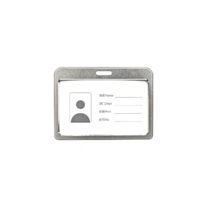 GETX | 11321H Aluminum ID Card Holder Horizontal