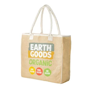 Ecozy | 11533 Laminated Jute bag with velcro