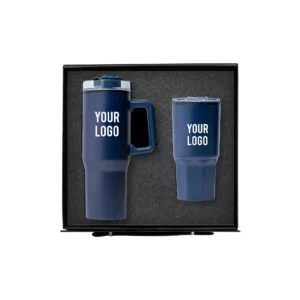 TwinShade Sip Set | GS-132BL TwinShade Sip Set Drinkware Corporate Gift Set Blue