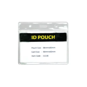 Brapi | 11116 PVC ID pouch horizontal