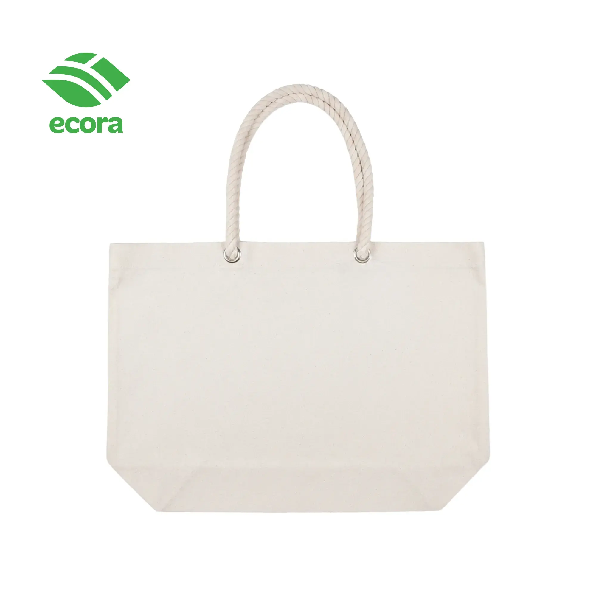 Seyist | 11664 Ecora Oversized Canvas Beach & Shopping Bag with Rope Handles - Image 4