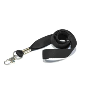 Zilto | 11135BK Lanyard with Metal Hook Black