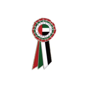 MBP | 11180 National Day Metal Badge With Lapel Pin