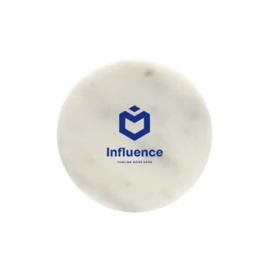 MarbLux | 11559 Round Marble Coaster