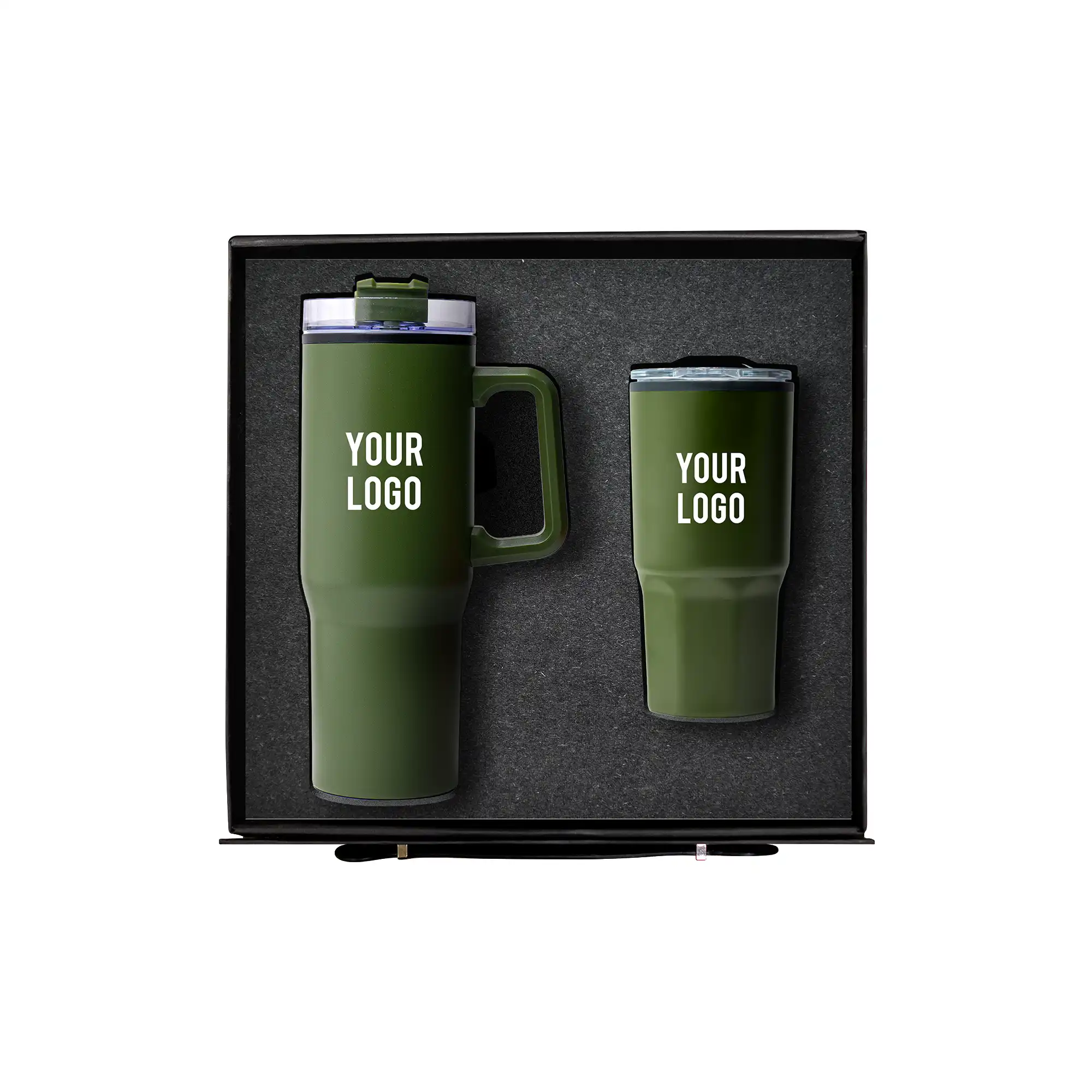 TwinShade Sip Set | GS-132GN TwinShade Sip Set Drinkware Corporate Gift Set Green