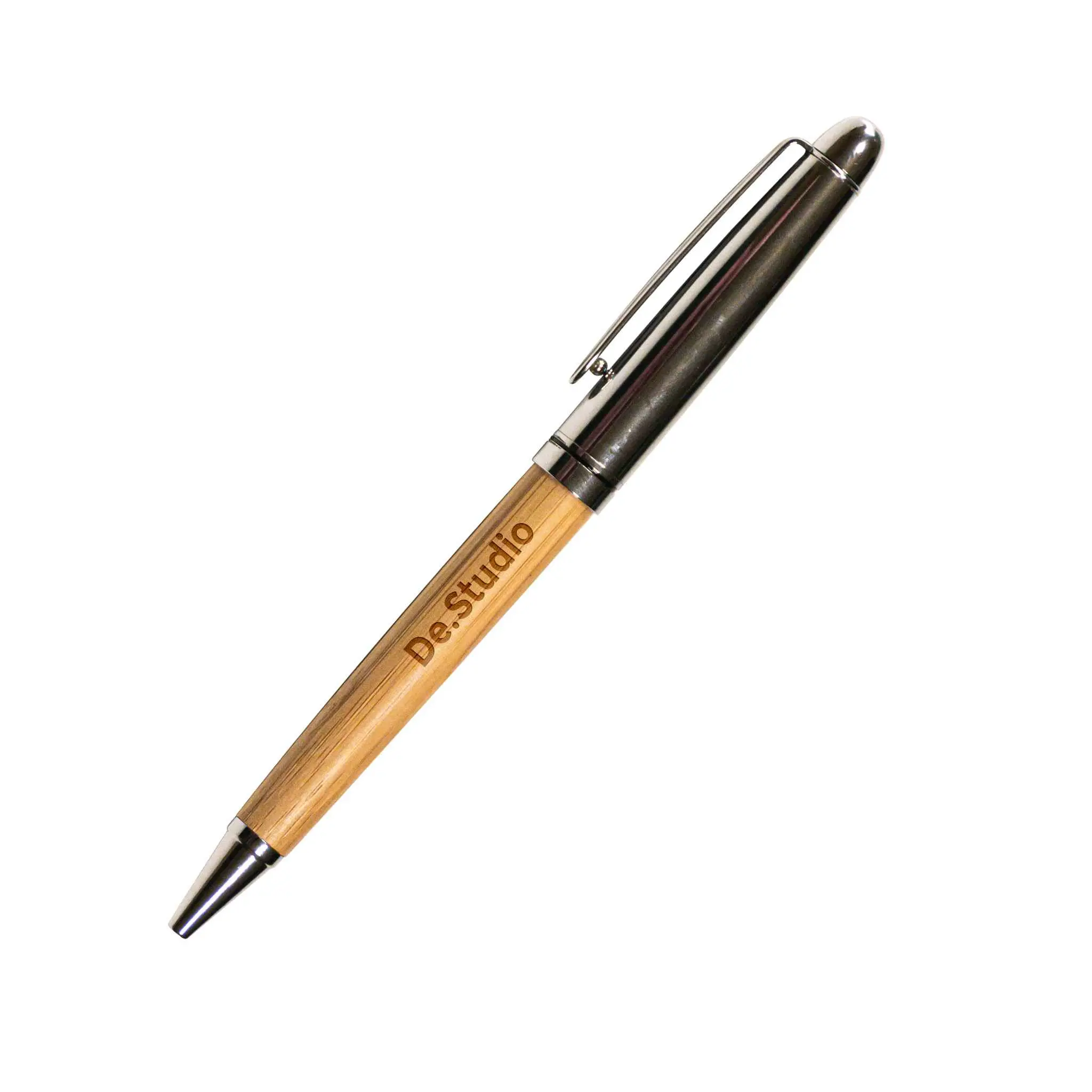 Darix | 11514 Bamboo Metal Pen - Image 3