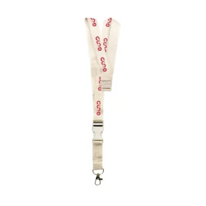Lecre | 11620 Organic Cotton Lanyards with wheat straw hook and safety clip