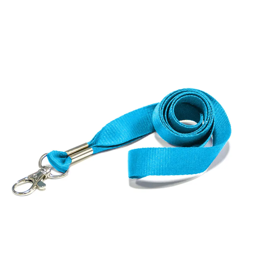 Zilto | 11135LB Lanyard with Metal Hook Light Blue