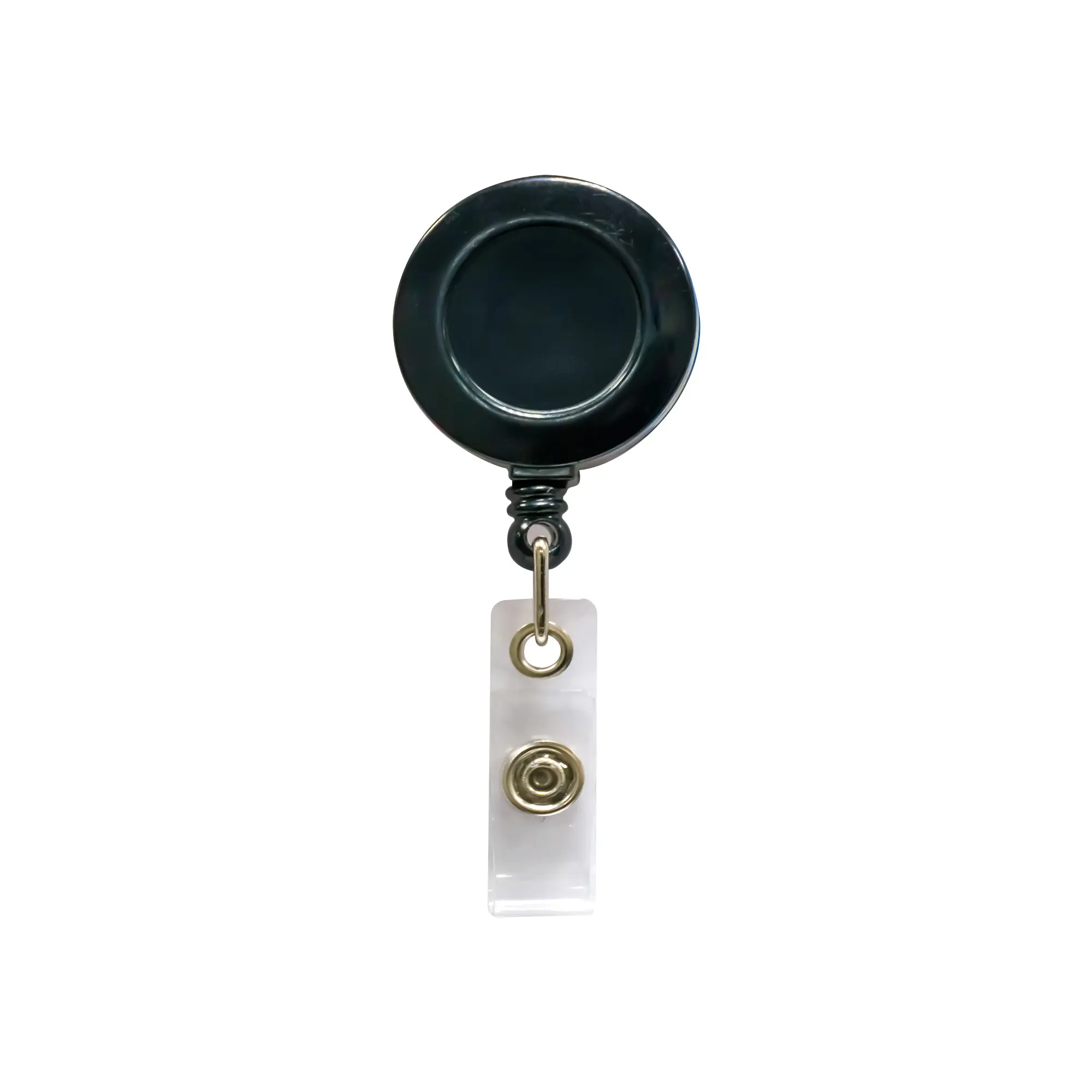 RB2 | 11122BK Plastic round badge reel with small round surface Black - Image 4