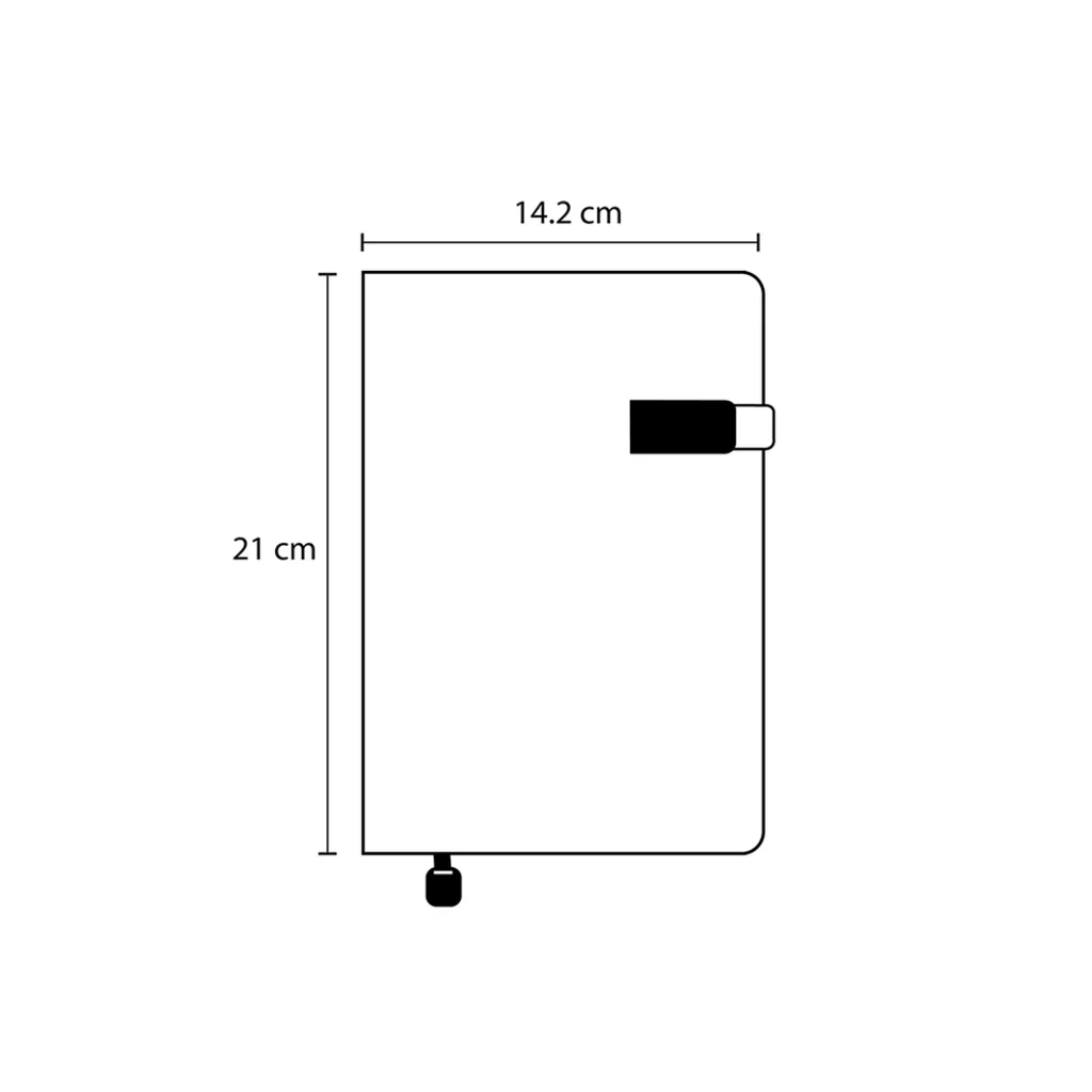 A5 Leather Notebook MAGNETE - Image 2